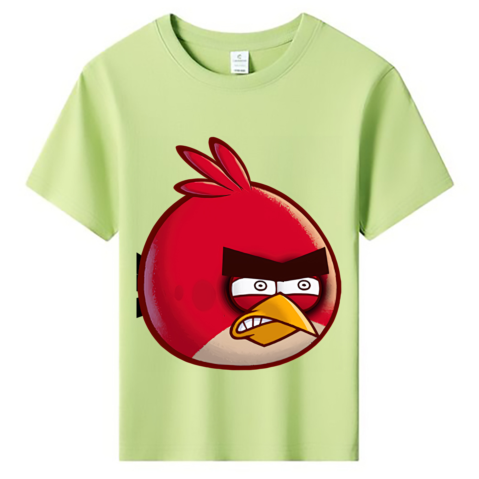 （画像用） Angry Birds アングリーバード 綿100％キッズTシャツ（フロントプリント）